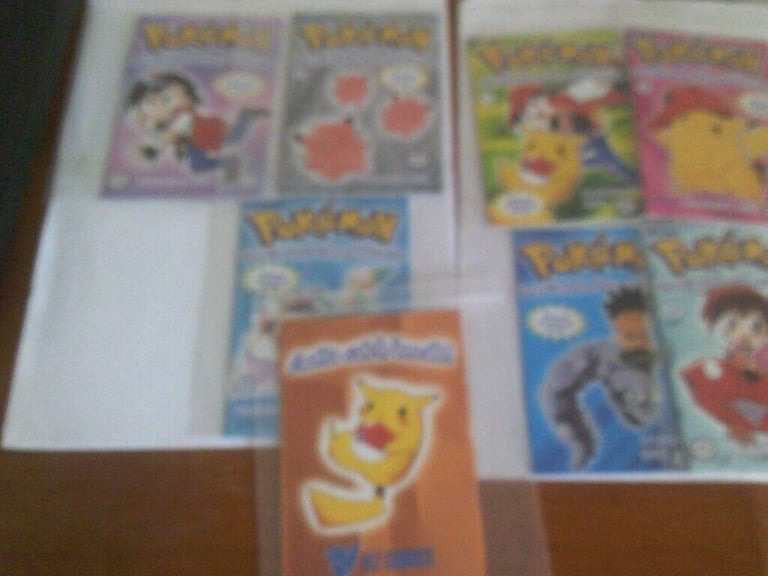 POKEMON  SET OF 8 STORY BOOKS  1 TO 8     PIKACHU