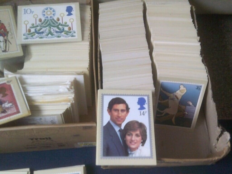 ROYAL MAIL POST OFFICE  PICTURE CARDS  APPROX  400  SETS  MINT  BUYER COLLECTS