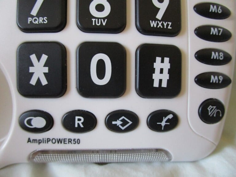 Massive Saving on this Special Hi-Power Telephone for Disabled Folk - Geemarc AmliPOWER 50