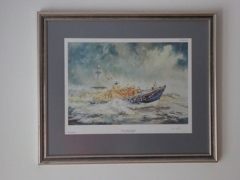 image for THE SPIRIT OF LOWESTOFT SIGNED AND FRAMED LIMITED EDITION PRINT 38 0F 250