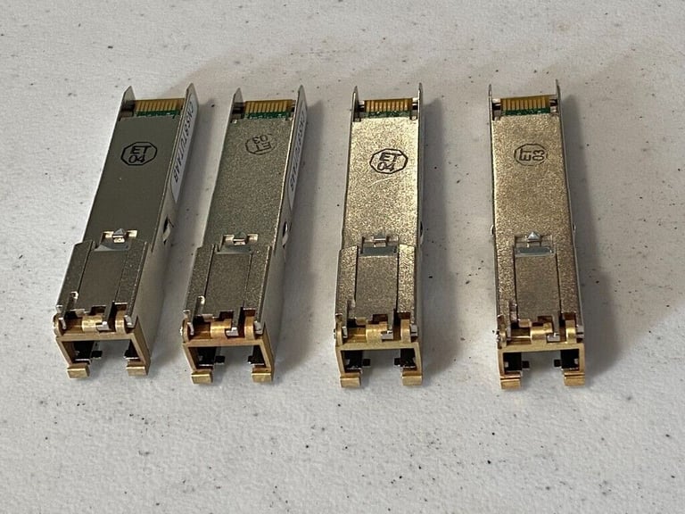 Cisco 1000BASE-T SFP GBIC GLC-T RJ45 Short Wave (100m) Transceiver 30-1410-03 (£10 each) #5