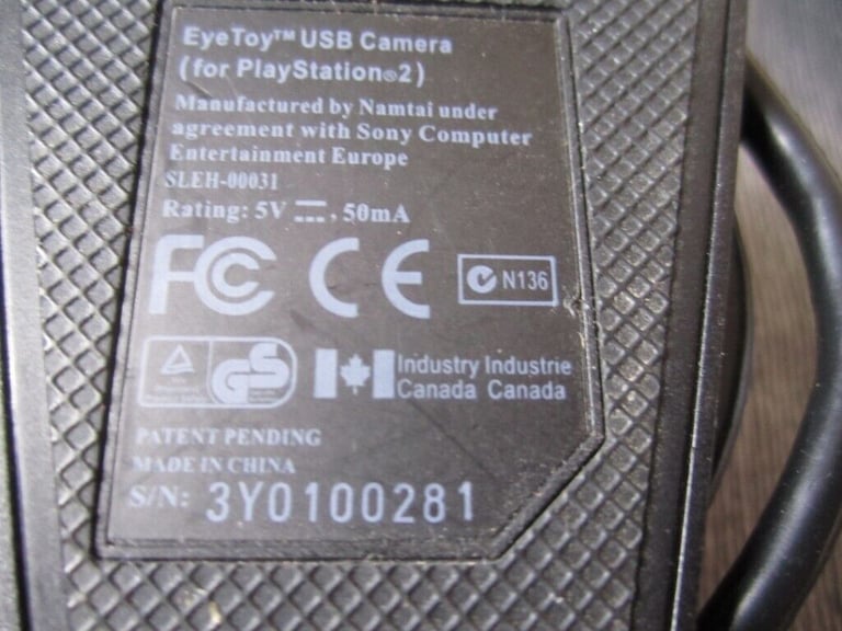 Playstation 2 -3 EyeToy USB Camera (Sony)