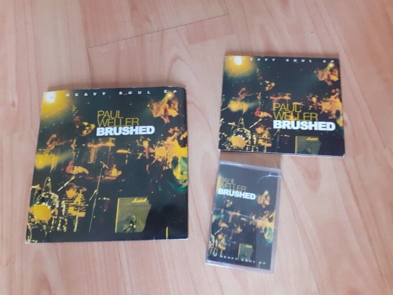 3 x paul weller  - vinyl  / cd / cassette 