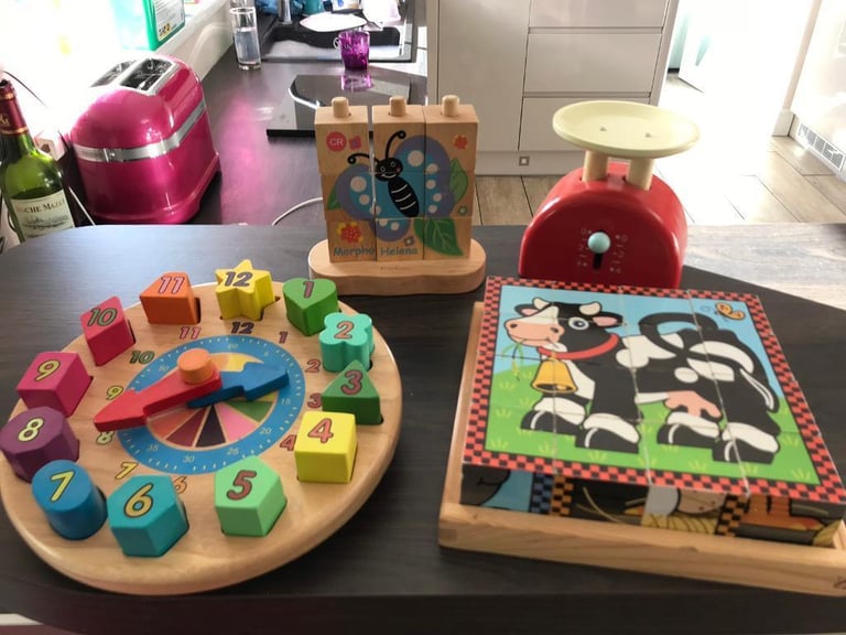 Pre school wooden toys