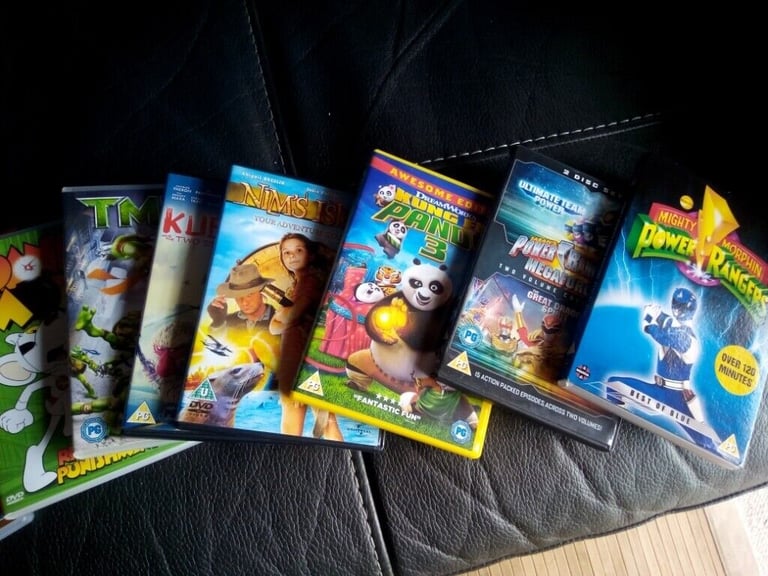 10 Childrens DVDs