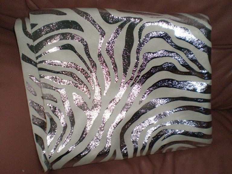 Fabric  Good Quality  Fabric   Silver  Mix Colour New 