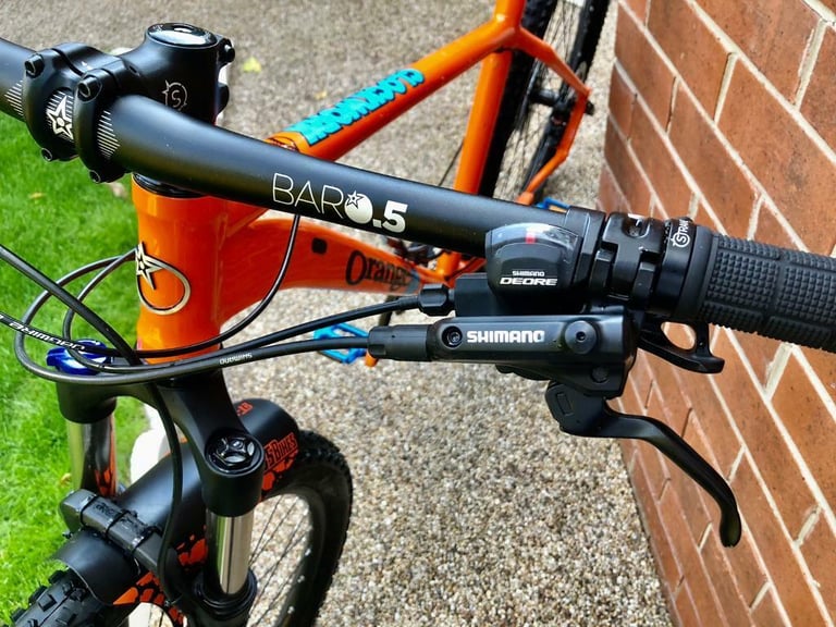 Orange clockwork 2018 Large 19” frame mtb hard tail