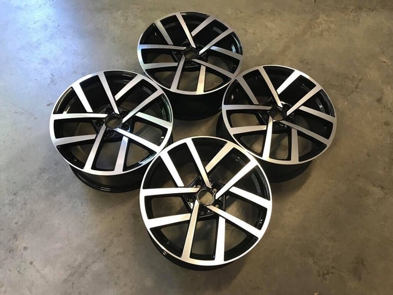 18 19" Inch Golf Jurva Style Wheels VW Golf MK5 MK6 MK7 MK7.5 MK8 A3 Seat Leon Caddy 5x112