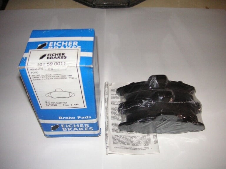 image for NEW EICHER Brake Pads for Ford Escort
