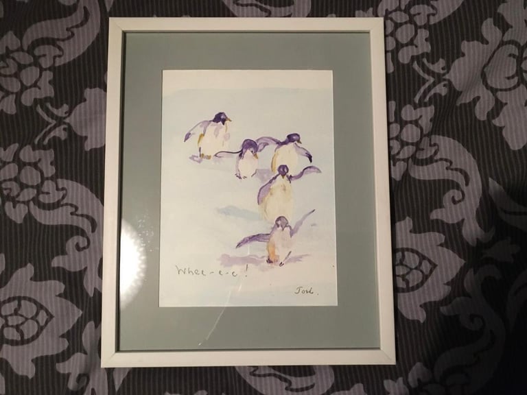 image for Framed watercolour 