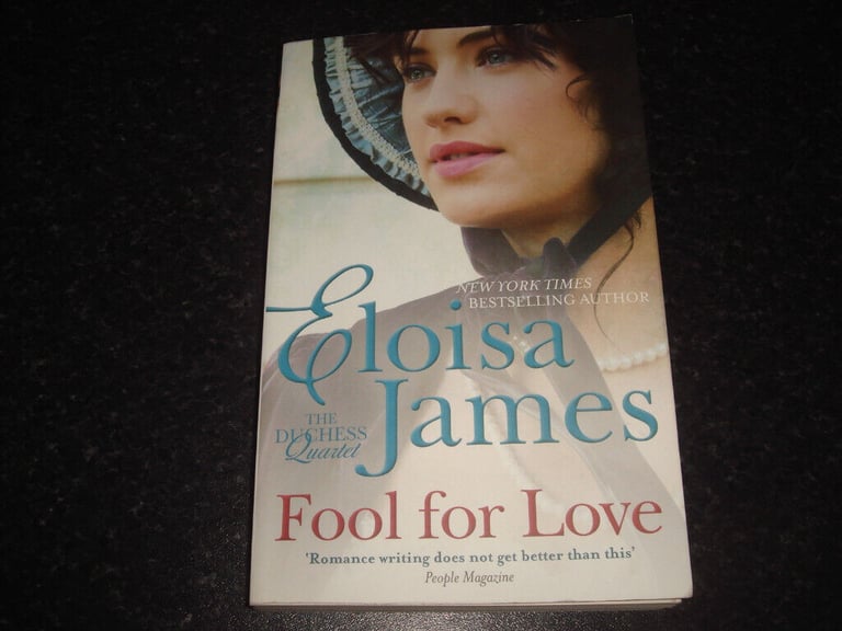 image for Eloisa James - FOOL FOR LOVE - used paperback book, post or collection
