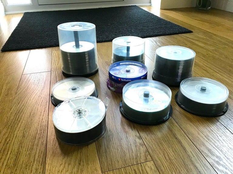 Selection Blank Media Recording Discs CDR DVD DL Verbatim Etc