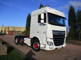 2018 (18) DAF XF 530 SPACE CAB 6X2 MIDLIFT AXLE TRACTOR UNIT, EURO 6