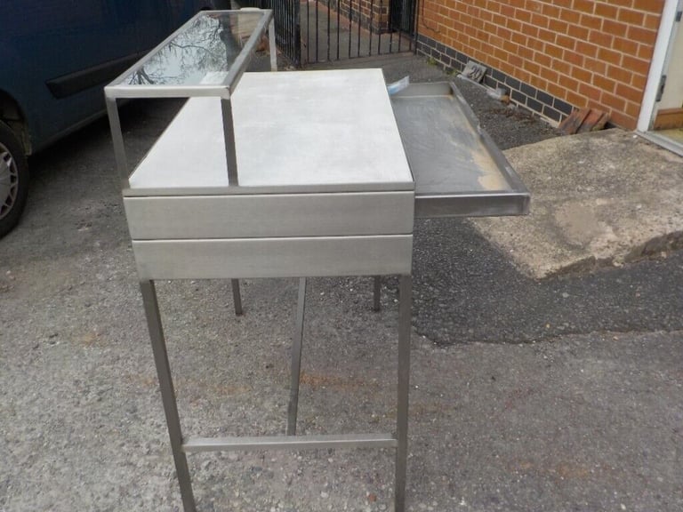 Industrial Table Bench  Shabby Retro 