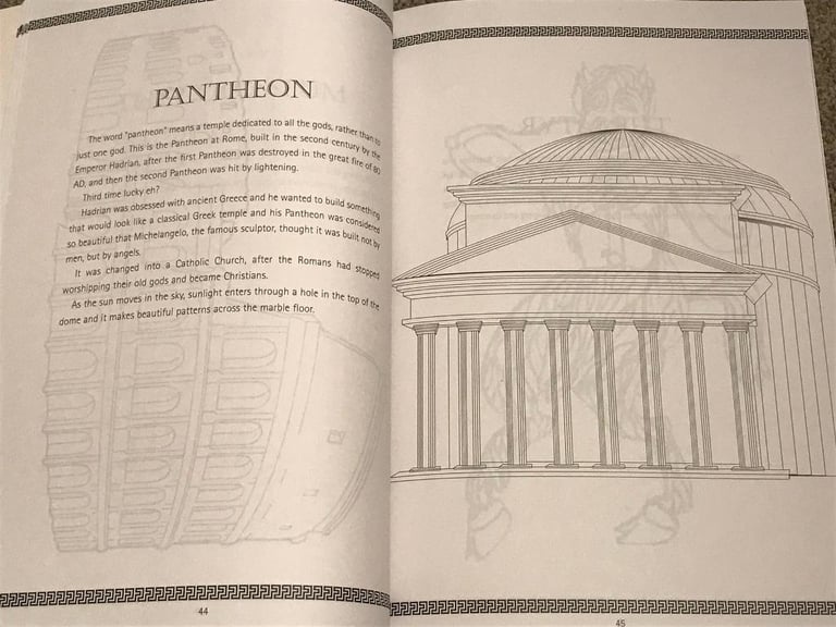 My Ancient Roman Colouring Book