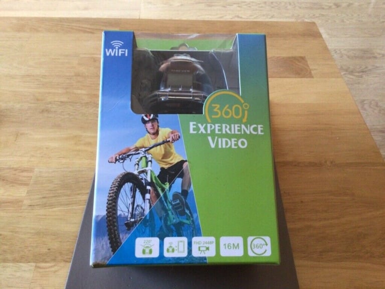 image for Panoramic sports camera brand new and boxed