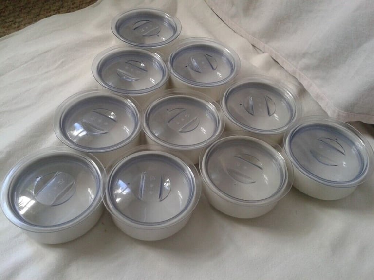 20 Steelite Cereal, soup, pudding bowls with microwave tops