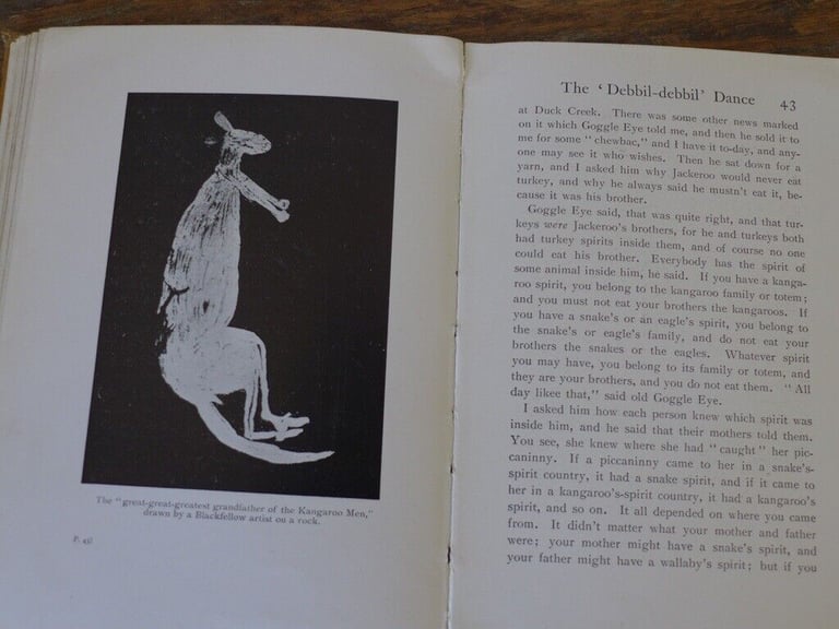 RARE Antique Australian Story: THE LITTLE BLACK PRINCESS OF THE NEVER-NEVER. By Mrs Aeneas Gunn