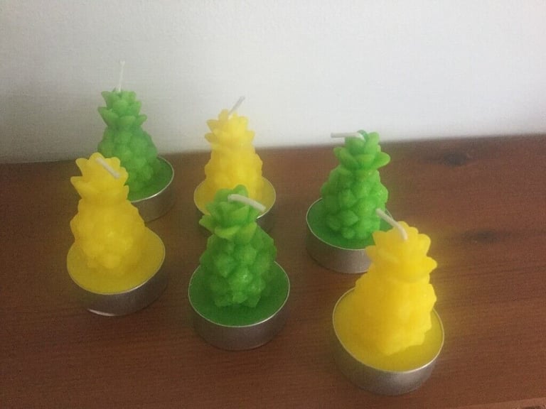 Pineapple shaped candle sets