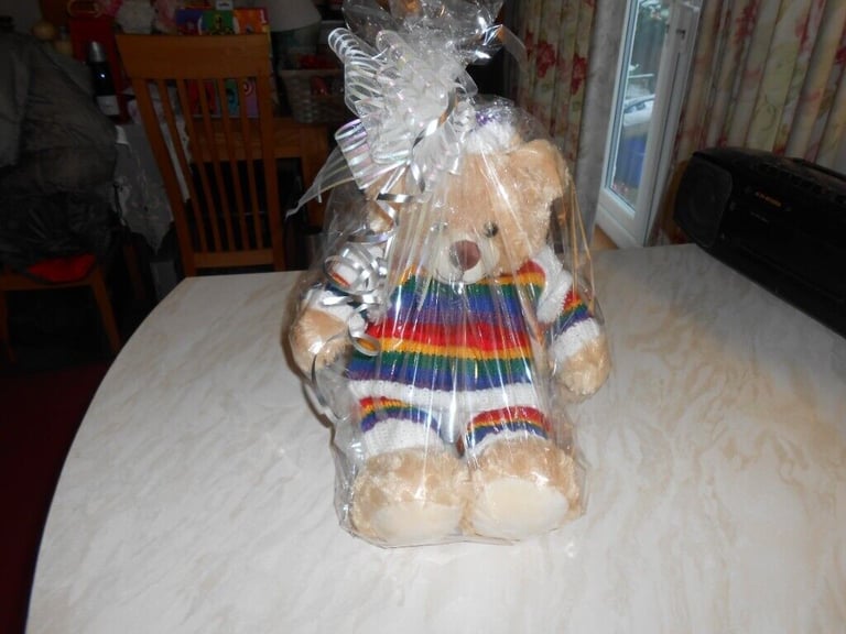 image for BUILD A BEAR IN NHS COLOURS OUTFIT