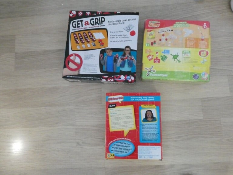 Kids games x3 age 8+ New
