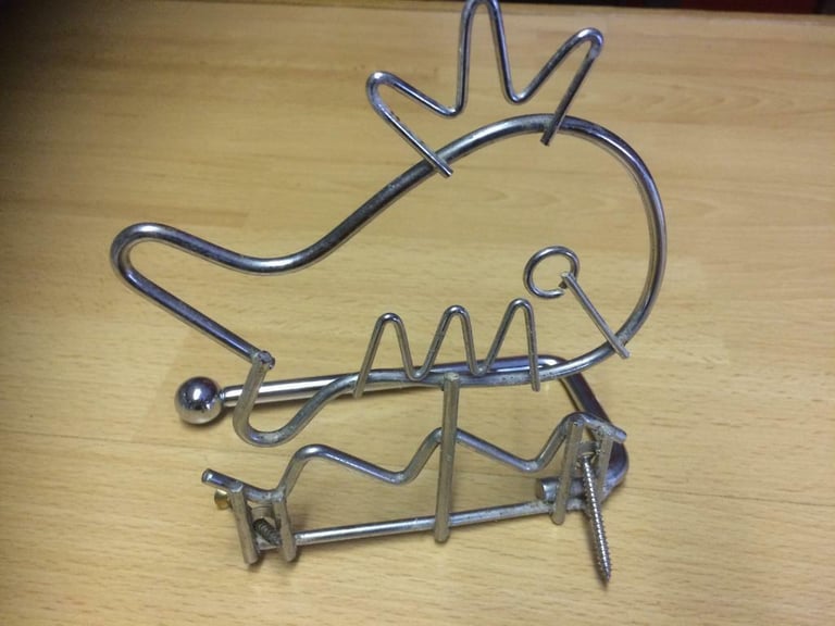 image for Bathroom Towel Rail & Toilet Roll Holder 