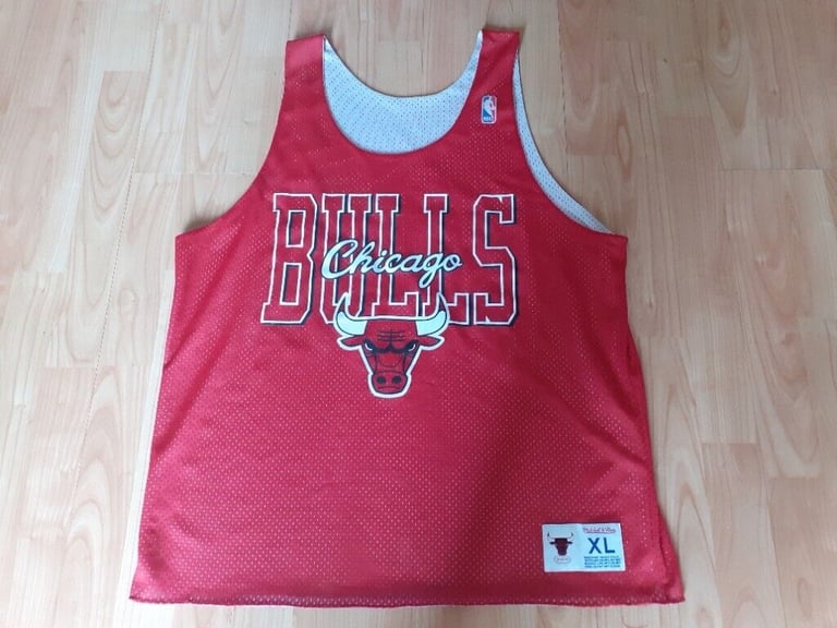 90's Chicago Bulls Champion NBA Practice Jersey Size XL – Rare VNTG
