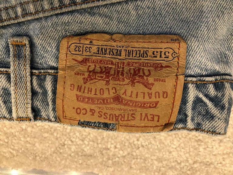 ORIGINAL MENS SPECIAL RESERVE 515 LEVIS MADE IN USA | in Binfield,  Berkshire | Gumtree