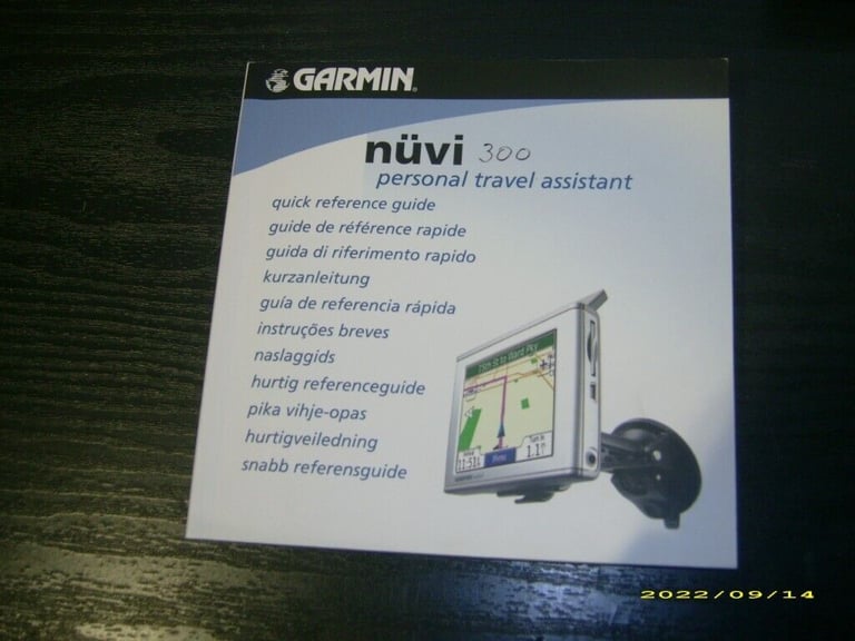 garmin nuvi 300 sat nav