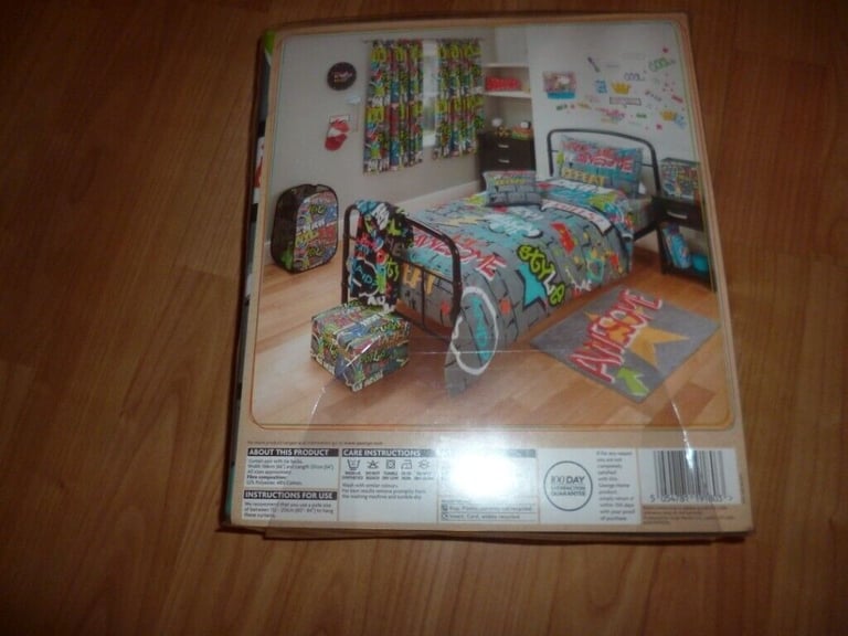 New Boys bedding sets plus all accessorirs in Graffiti design
