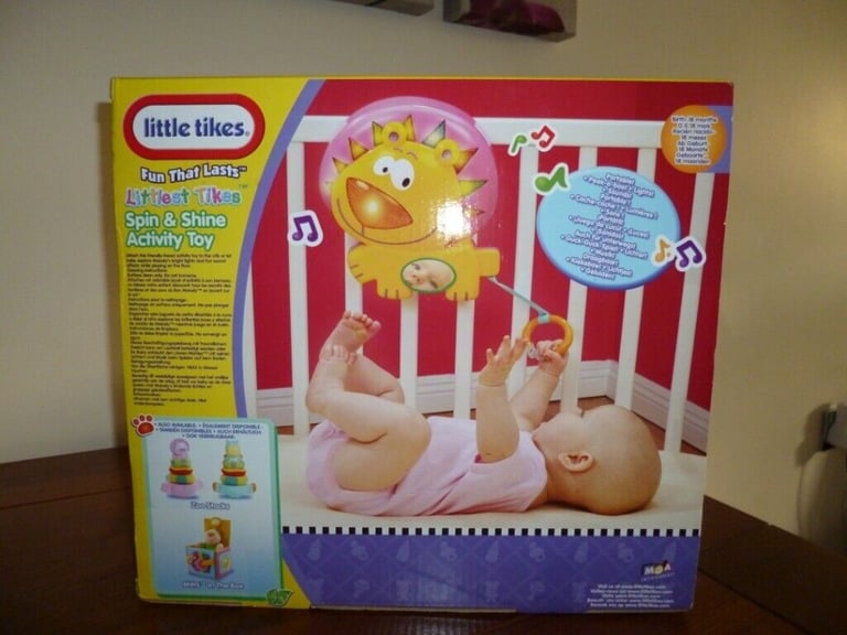 Little Tikes - Littlest Tikes spin & shine activity toy New in  Box