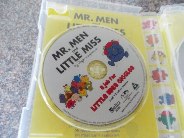 The Mr Men and Little Miss collection (one disc missing) very good condition