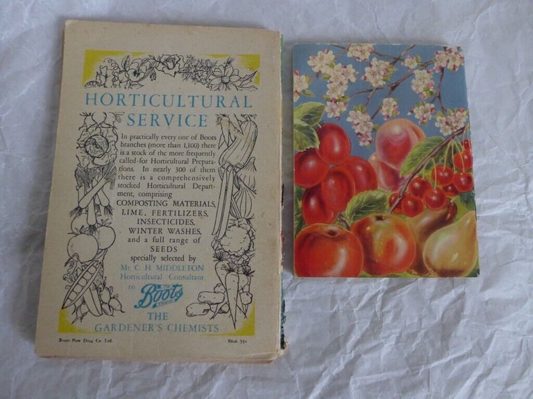 MR CUTHBERT’S GUIDE TO GROWING FRUIT TREES and MIDDLETON’S ALL THE YEAR ROUND GARDENING GUIDE