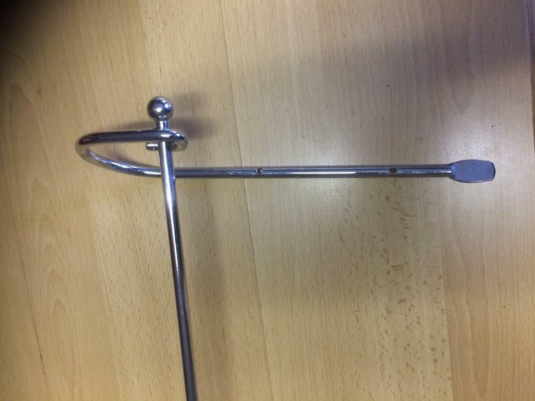 Bathroom Towel Rail & Toilet Roll Holder 