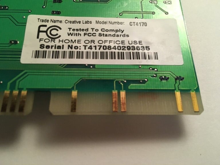 Creative Labs CT4170 Sound Blaster VIBRA 16XV