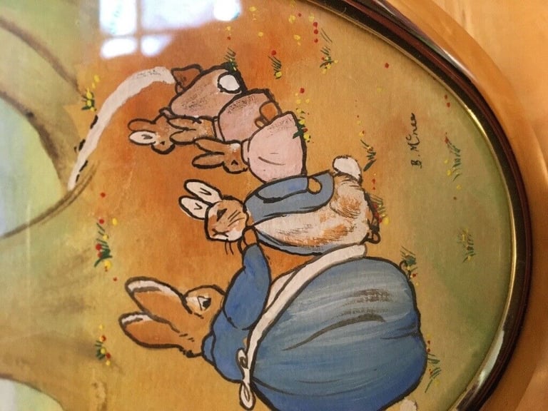 BARBARA MCNEE MINATURE - PETER RABBIT