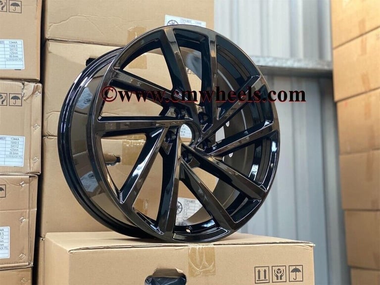 18 19" Inch VW Golf spielberg Style Alloy Wheels VW Golf MK5 MK6 MK7 MK8 A3 Seat Leon Caddy 5x112