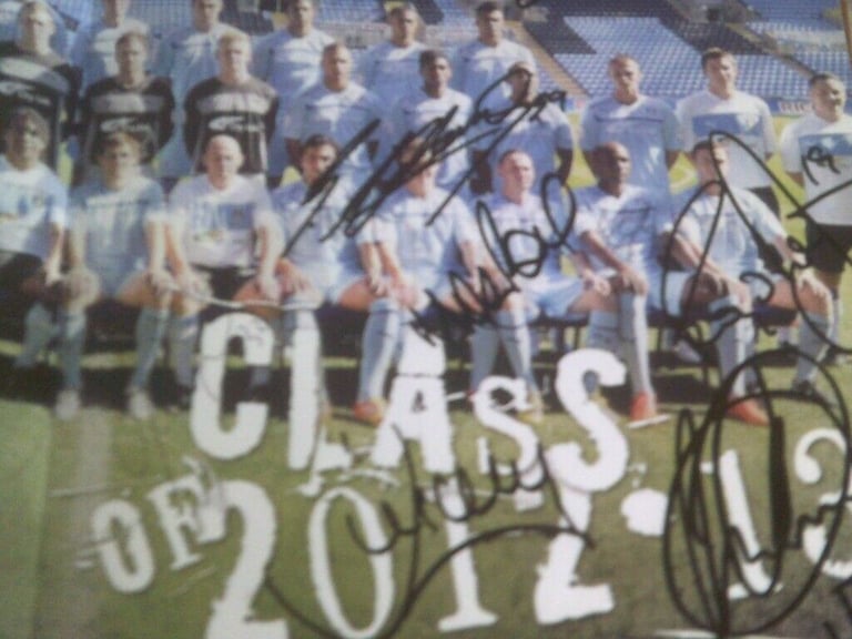MULTI SIGNED COVENTRY CITY Football  ANNUAL 2013 H/B  