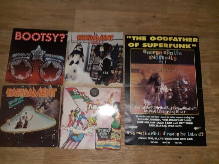 18 x p funk George clinton zapp collection 