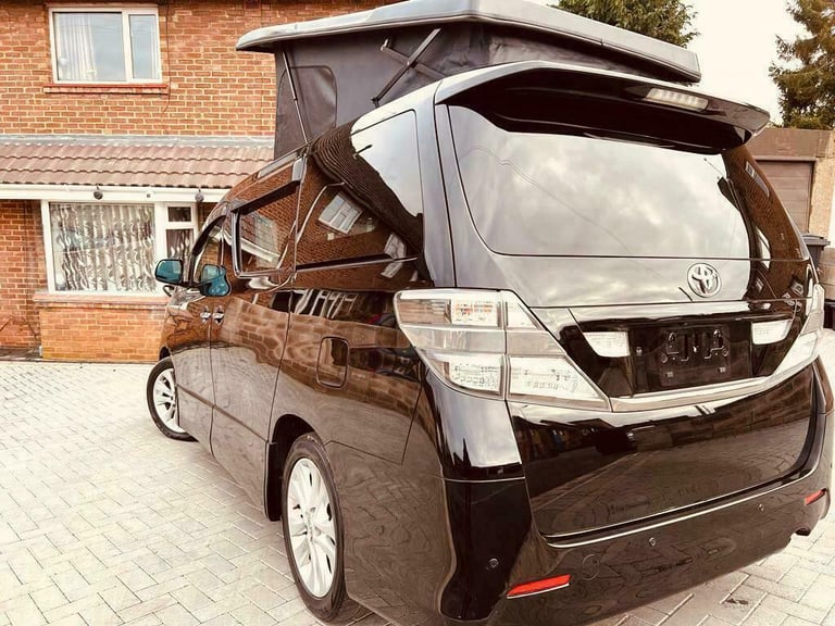 2008 Toyota ALPHARD VELLFIRE POP TOP 4 BERTH NEW CAMPER CONVERSION RUST FREE 