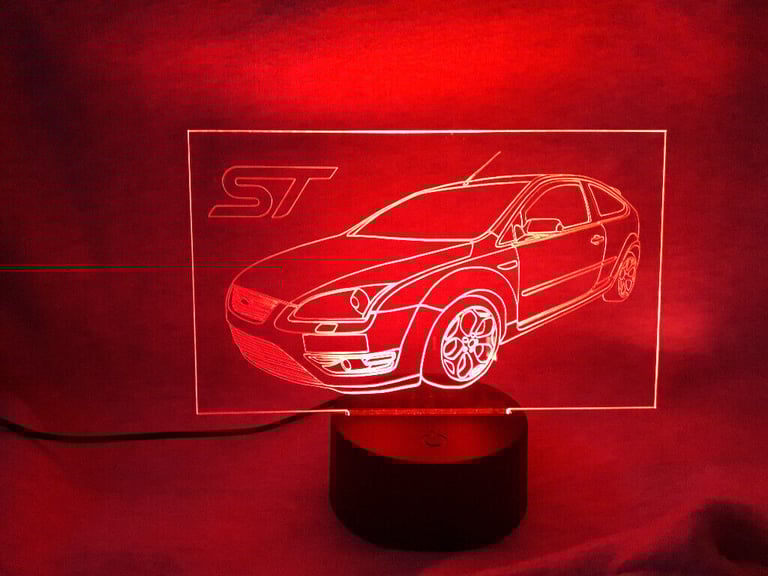 Ford Focus ST LED Illuminated Etching Display Light Colour Changing