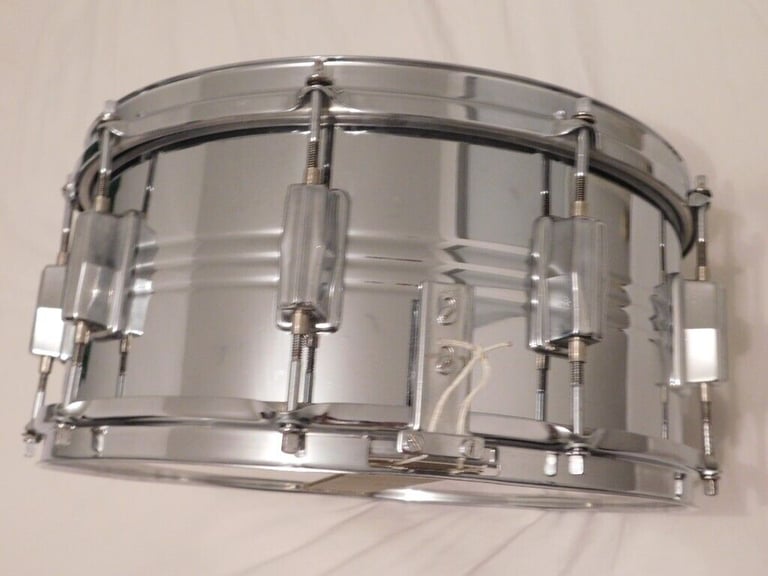 Pearl  B4514L Custom Model Rock  COB snare drum  14 x 6 1/2 - Japan - 70s- Copeland Big brother -402