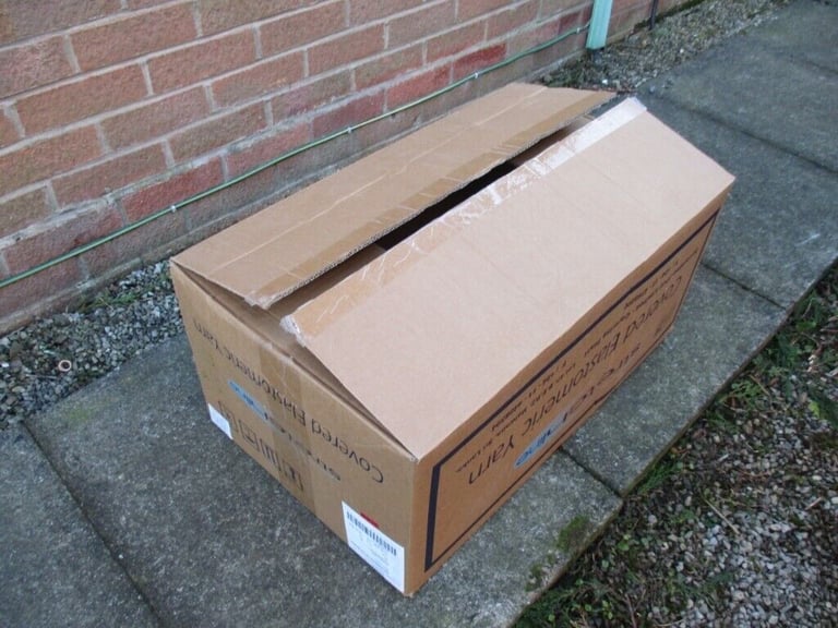 image for 10 Double walled cardboard boxes moving storage excellent 70 x 43 x 35cm