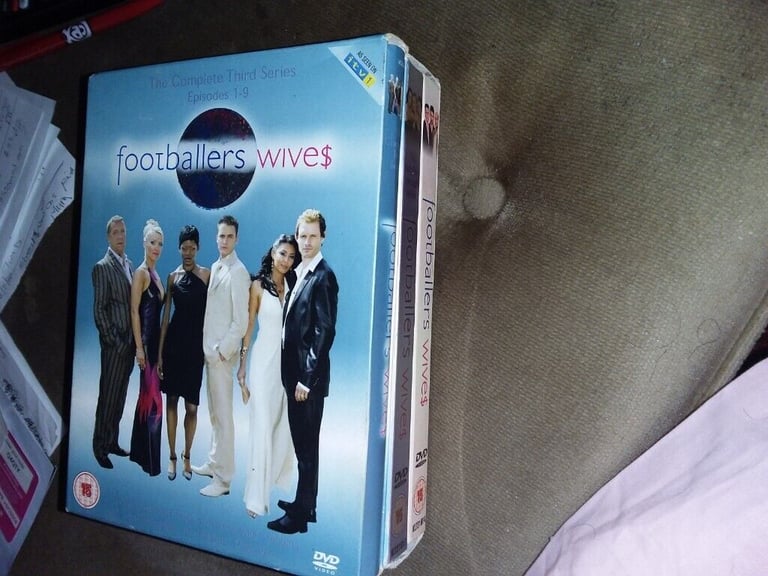 FOOTBALLERS WIVES COMPLETE DVD COLLECTION BOXSETS FOR SALE.