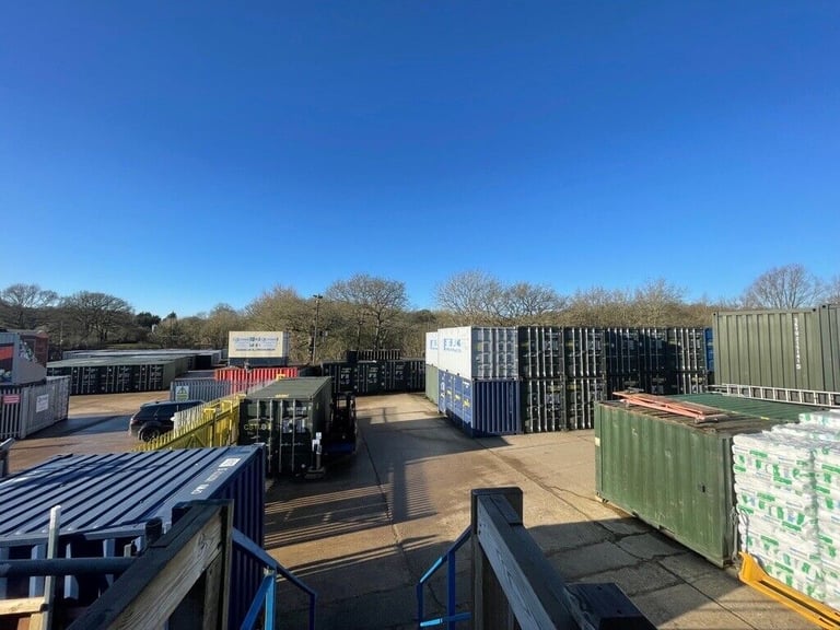 Container Self Storage Units Uk Serving  Kent and Surrey  Safe Secure 20ft-160ft sizes