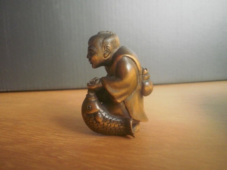 image for Netsuke gifts hand carved wooden collectable ornament over 300 to choose from