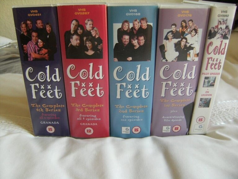 image for COLD FEET VHS TAPES SEASON 1 TO 4 PLUS THE PILOT EPISODE