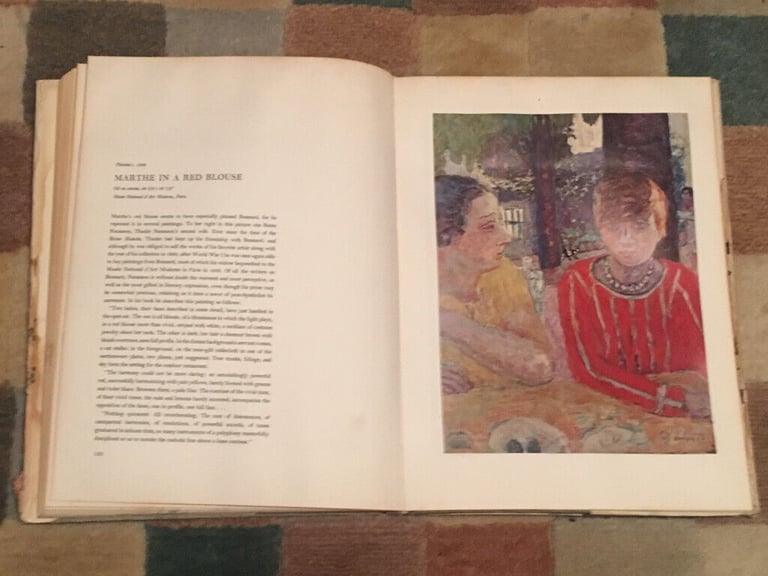 image for Bonnard h/back book. 160 pages. 128 reproductions: 49 colour & 79 b & w plates. £3 ovno