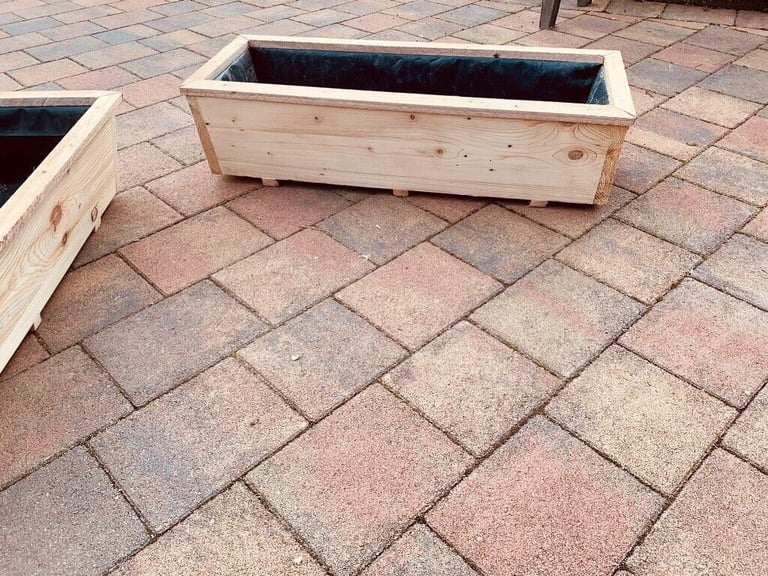 image for Handmade Wooden Flower/Plant/Vegetable Window Box Planter