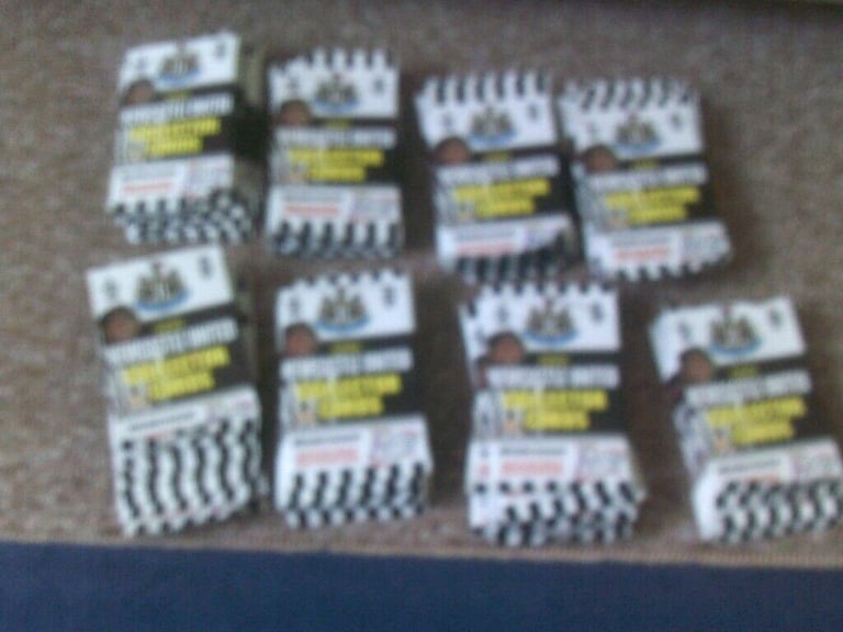 image for 75 PACKS NEWCASTLE UNITED FOOTBALL CARDS   NEW SEALED   BUYER COLLECTS